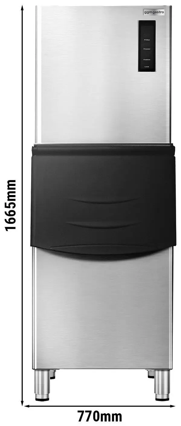 Generator de gheata GGM Gastro EWBH230 (Inox/Black) - 4