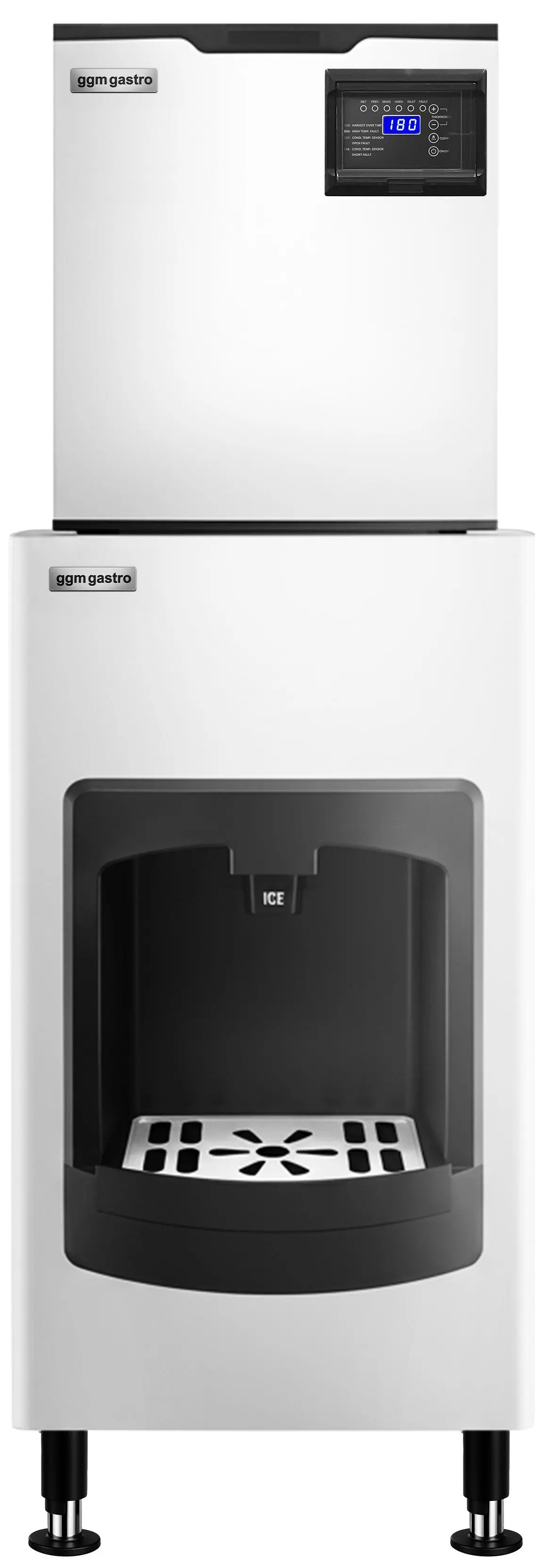 Generator de gheata GGM Gastro EWBS160#EWSS60 (Inox/Black) - 2