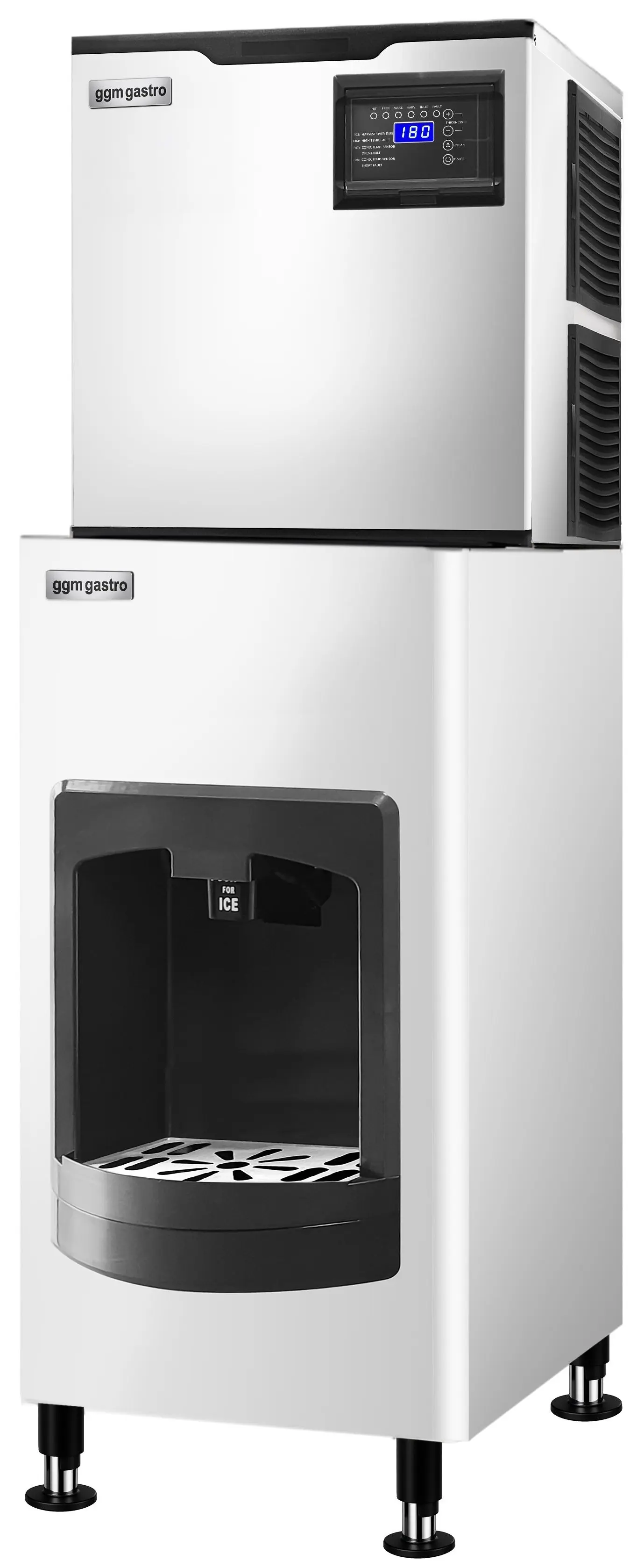 Generator de gheata GGM Gastro EWBS160#EWSS60 (Inox/Black) - 3