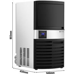 Generator de gheata GGM Gastro EWBS36 (Black/Inox) Thumb