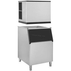 Generator de gheata GGM Gastro EWI212VH#EVI350 (Inox/Black)