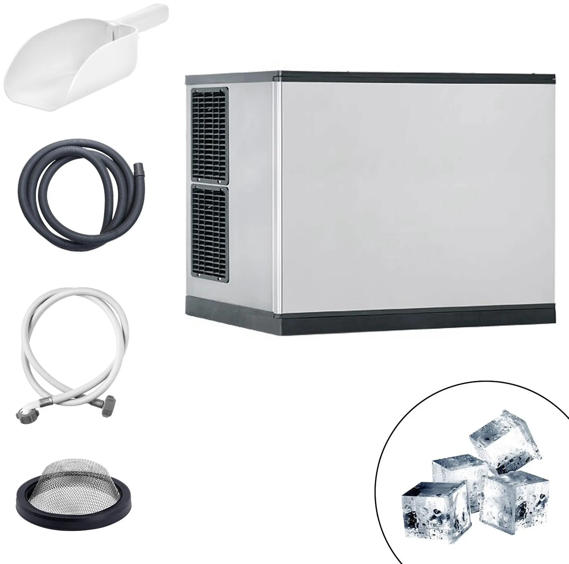 Generator de gheata GGM Gastro EWI212VH (Inox) - 2