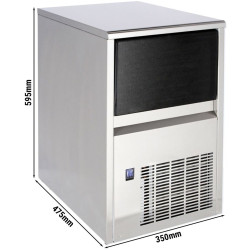 Generator de gheata GGM Gastro EWI22N (Inox/Black) Thumb