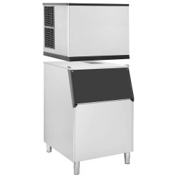 Льдогенератор GGM Gastro EWI403VHN#EVI200 (Inox/Black) Thumb