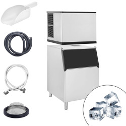 Льдогенератор GGM Gastro EWI403VHN#EVI200 (Inox/Black) Thumb