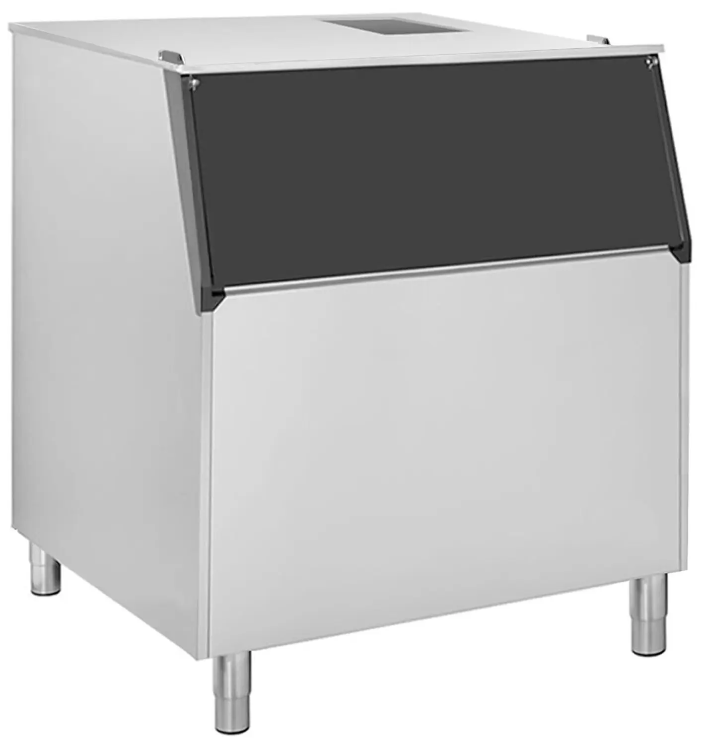 Льдогенератор GGM Gastro EWI403VHN#EVI350 (Inox/Black) - 2