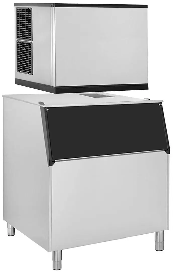 Льдогенератор GGM Gastro EWI403VHN#EVI350 (Inox/Black)