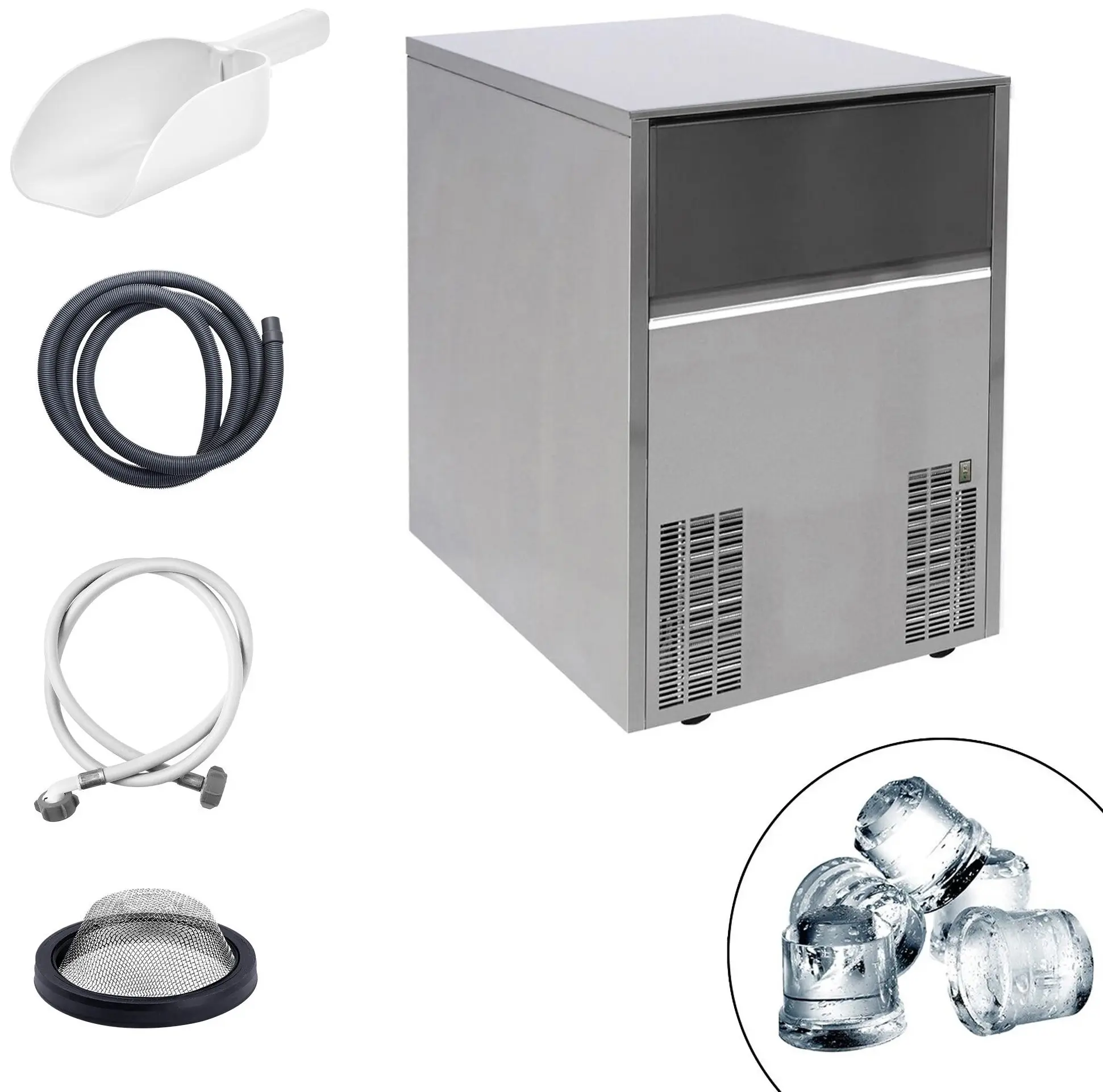 Generator de gheata GGM Gastro EWI54N (Inox) - 2