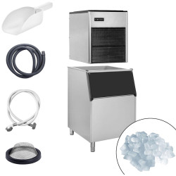 Generator de gheata GGM Gastro EWMI335#EVI200F (Inox/Black) Thumb