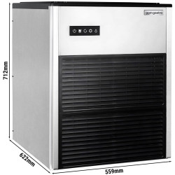 Льдогенератор GGM Gastro EWMI335 (Inox/Black) Thumb