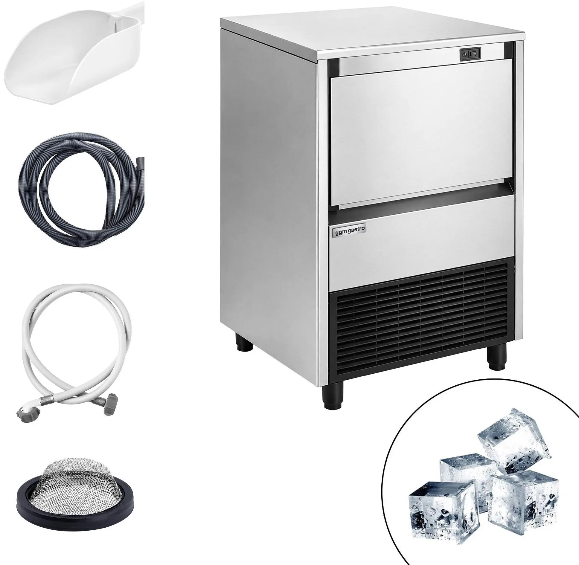 Generator de gheata GGM Gastro EWMI45 (Inox) - 4