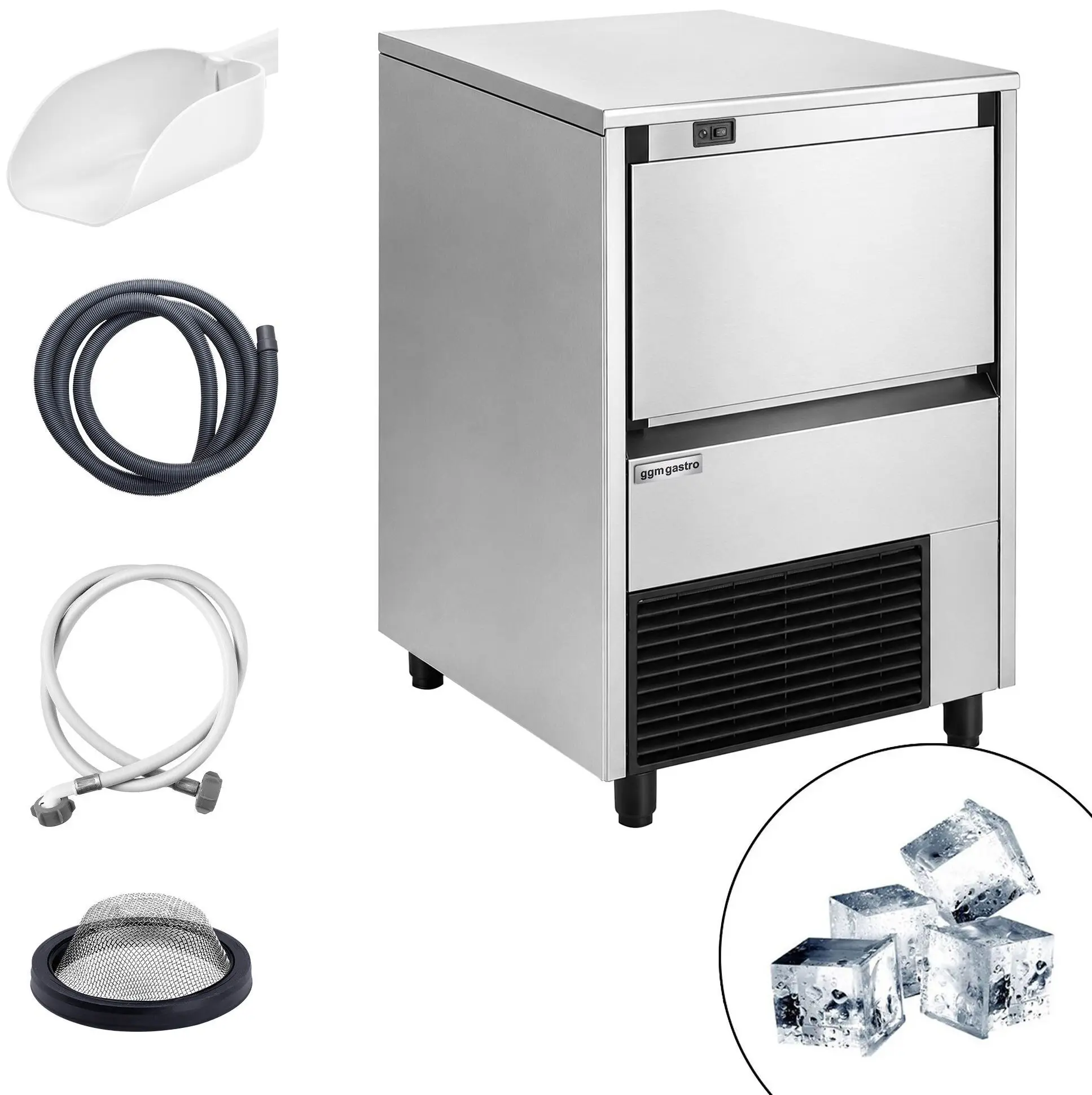 Generator de gheata GGM Gastro EWMI99 (Inox) - 4