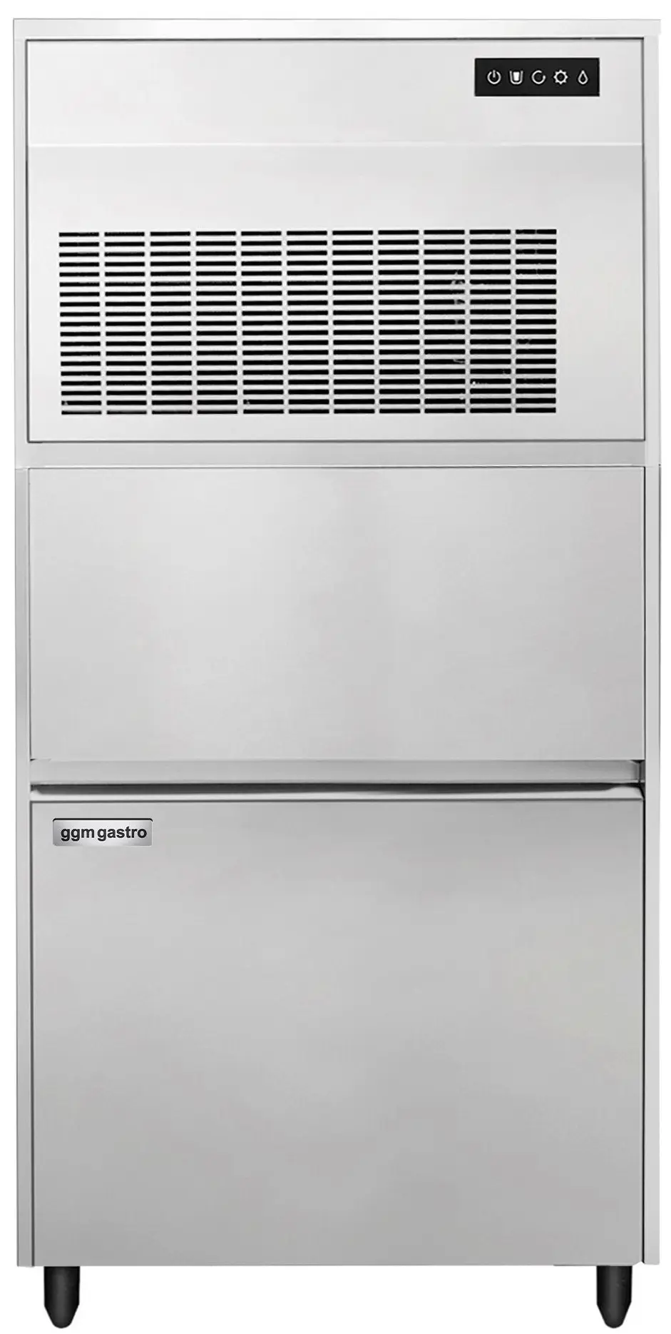 Льдогенератор GGM Gastro FEI135N (Inox) - 2