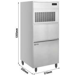 Льдогенератор GGM Gastro FEI135N (Inox) Thumb