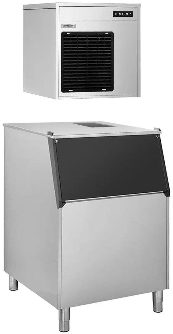 Generator de gheata GGM Gastro FEI220N#EVI200F (Inox/Black)