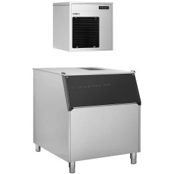 Generator de gheata GGM Gastro FEI220N#EVI350F (Inox/Black)
