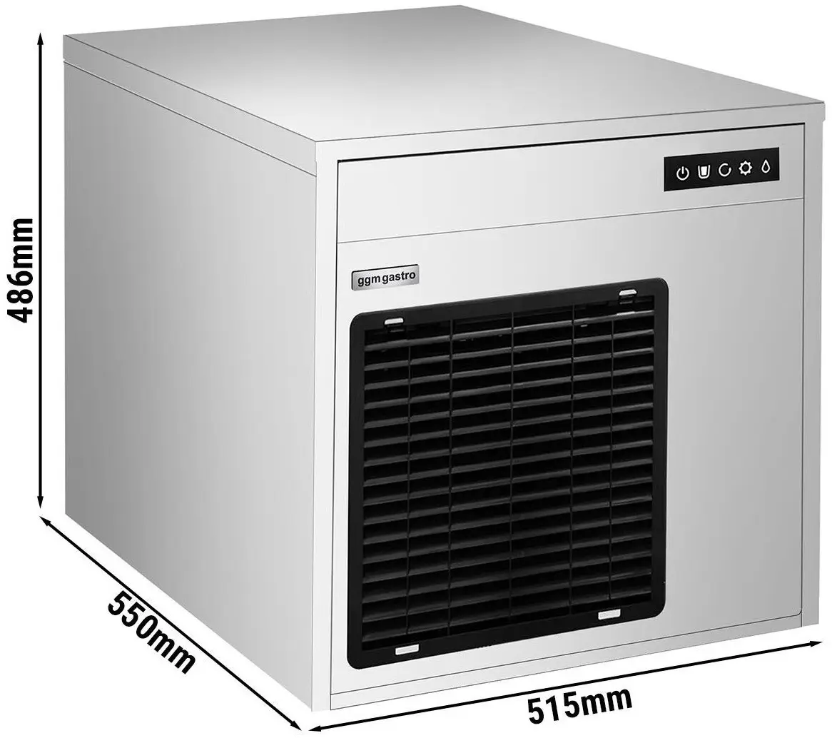 Generator de gheata GGM Gastro FEI220N (Inox/Black) - 5