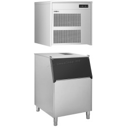 Generator de gheata GGM Gastro FEI390#EVI200F (Inox/Black)