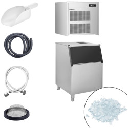 Generator de gheata GGM Gastro FEI390#EVI200F (Inox/Black) Thumb