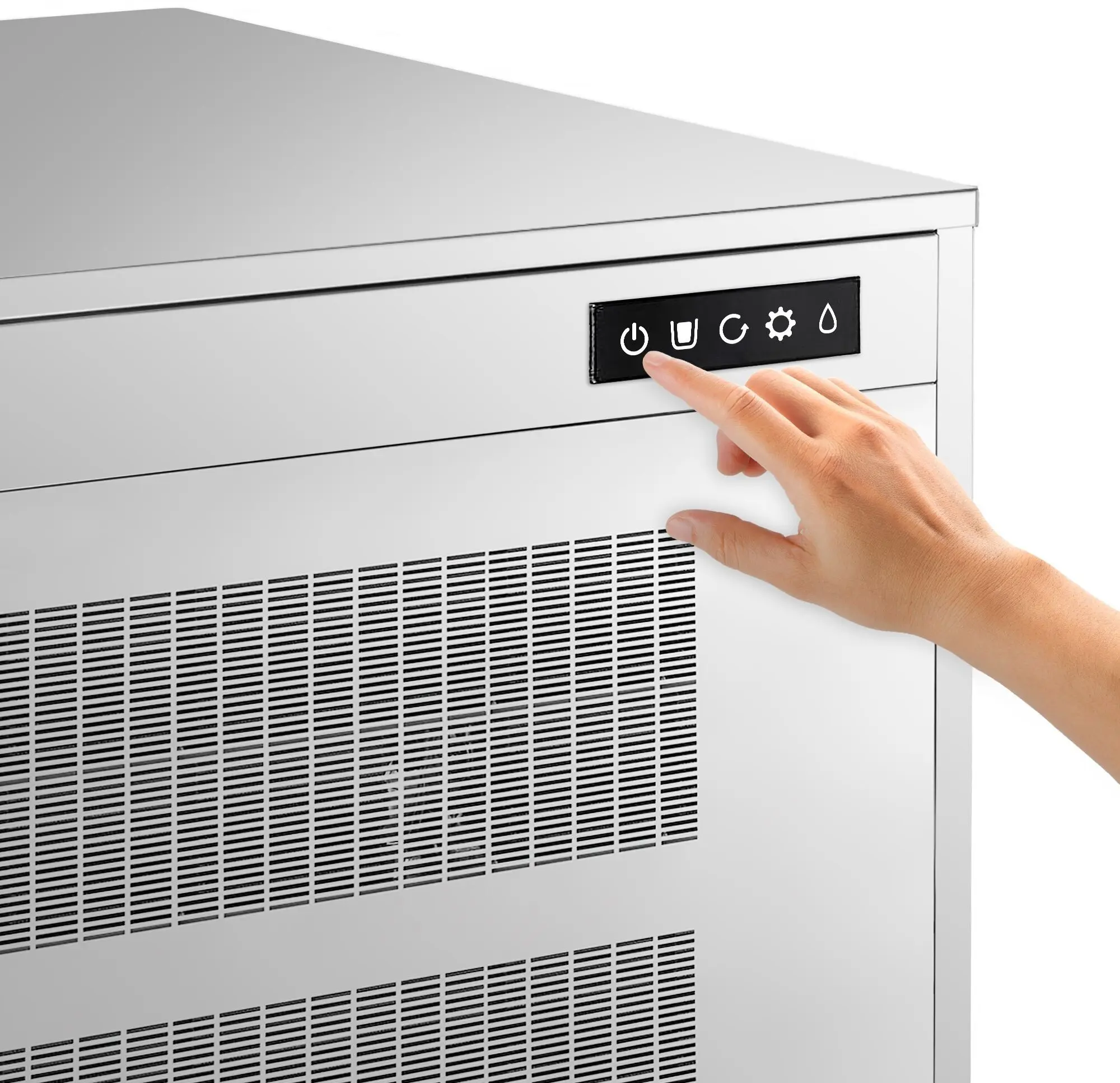 Generator de gheata GGM Gastro FEI390#EVI350F (Inox/Black) - 4