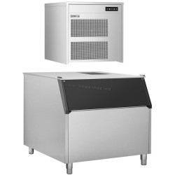 Generator de gheata GGM Gastro FEI390#EVI500F (Inox/Black)