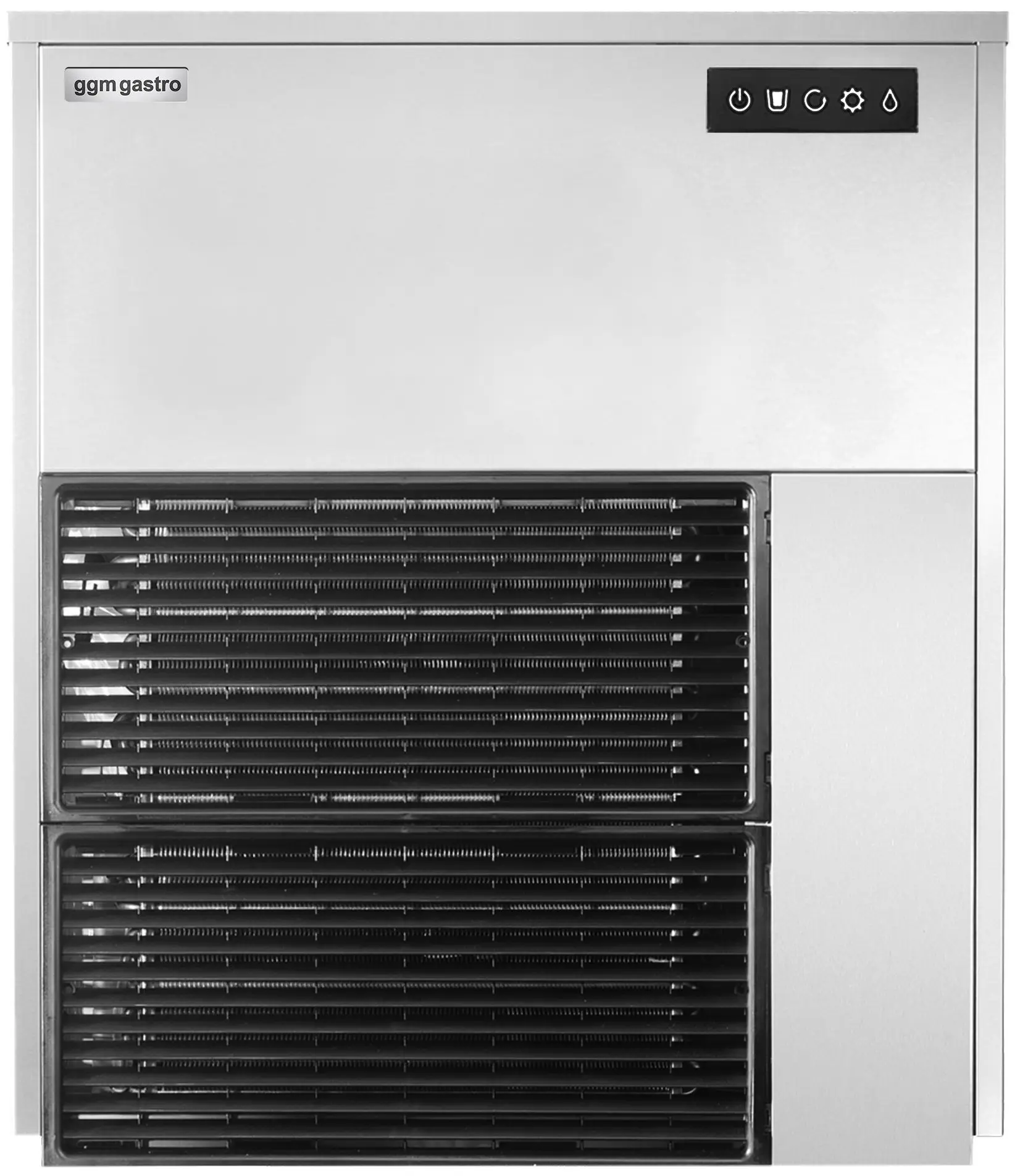 Льдогенератор GGM Gastro FEI565#EVI200F (Inox/Black) - 3