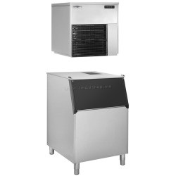 Generator de gheata GGM Gastro FEI565#EVI200F (Inox/Black)