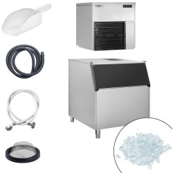 Generator de gheata GGM Gastro FEI565#EVI350F (Inox/Black) Thumb