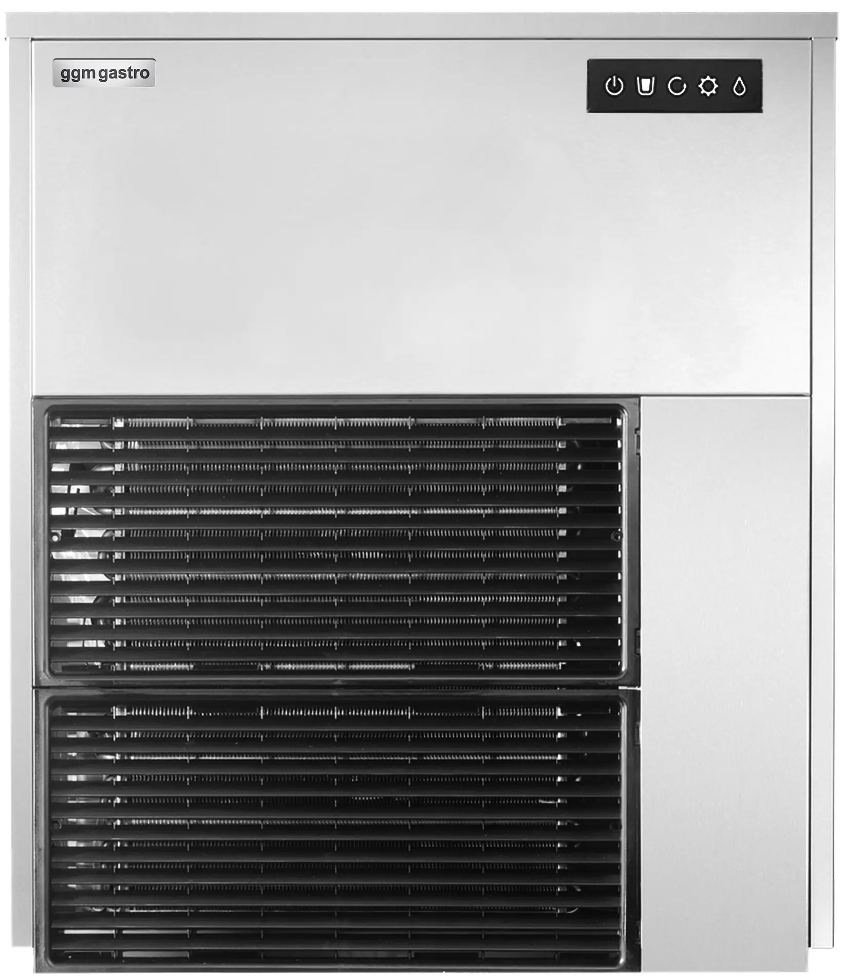 Льдогенератор GGM Gastro FEI565#EVI500F (Inox/Black) - 3