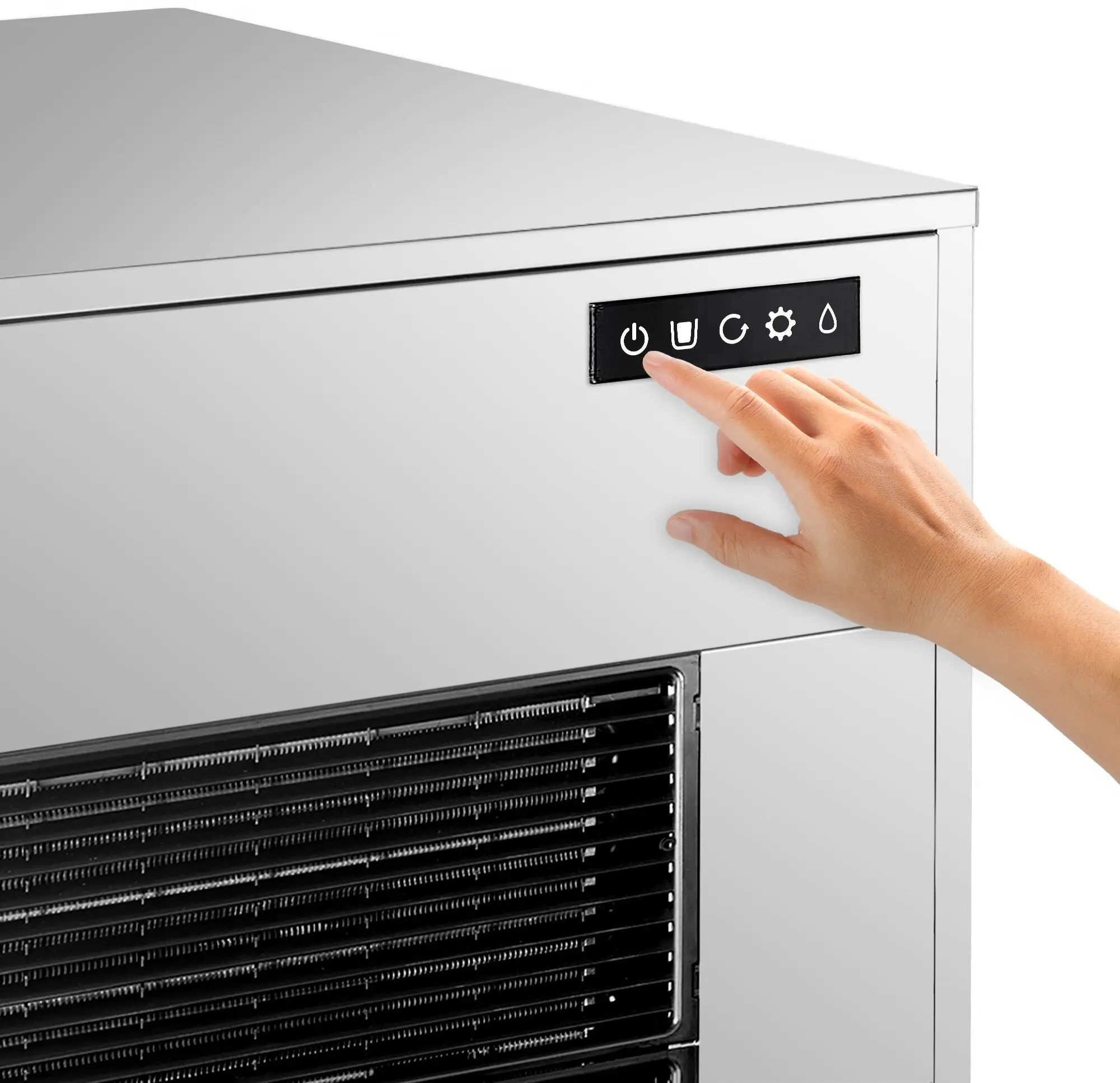 Льдогенератор GGM Gastro FEI565 (Inox) - 3