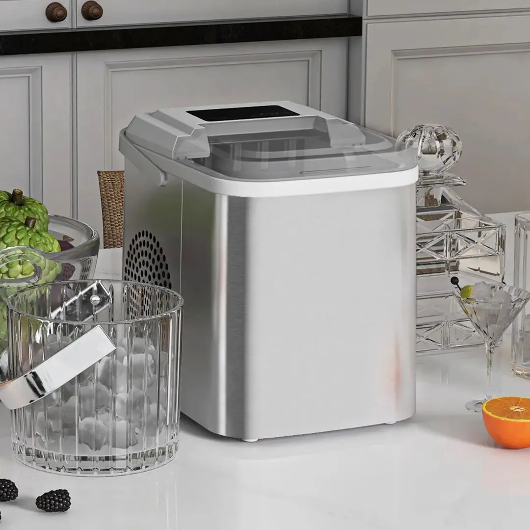 Generator de gheata Homcom 800-184V90WT (Silver)