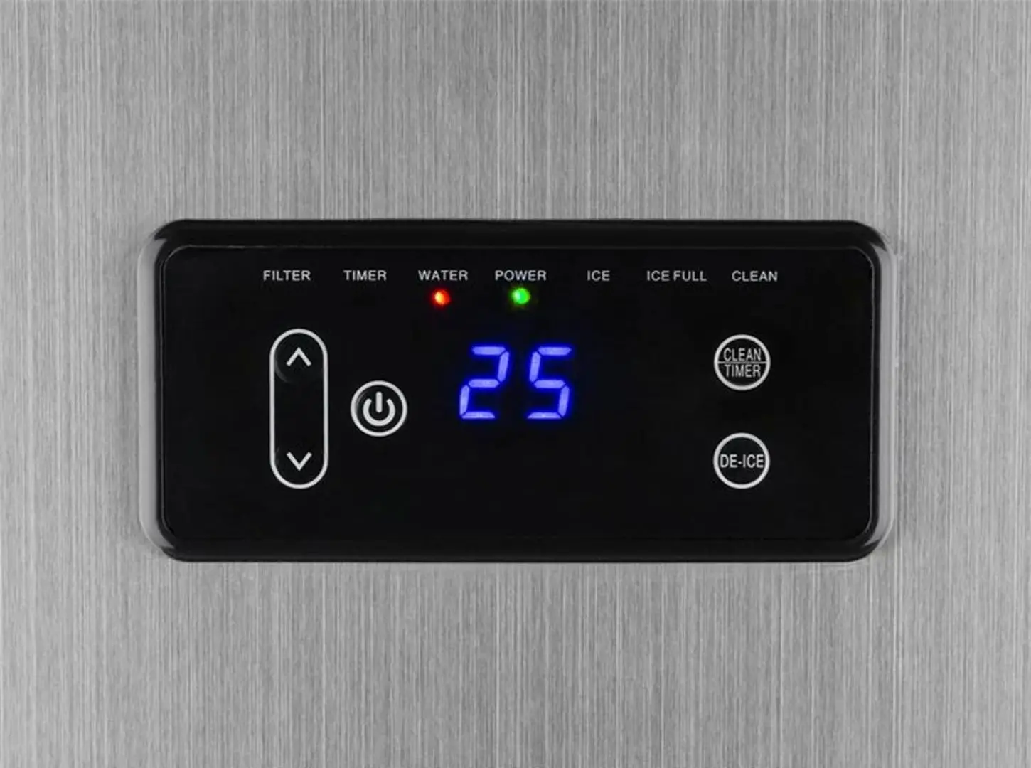 Generator de gheata Klarstein Glacial XL (Inox/Black)