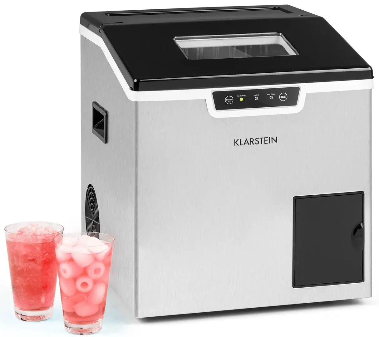 Generator de gheata Klarstein Icefestival Bullet 10035578 (Silver/Black)