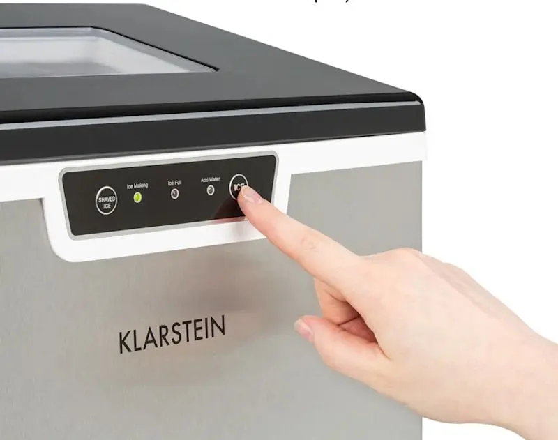 Generator de gheata Klarstein Icefestival Bullet 10035578 (Silver/Black)