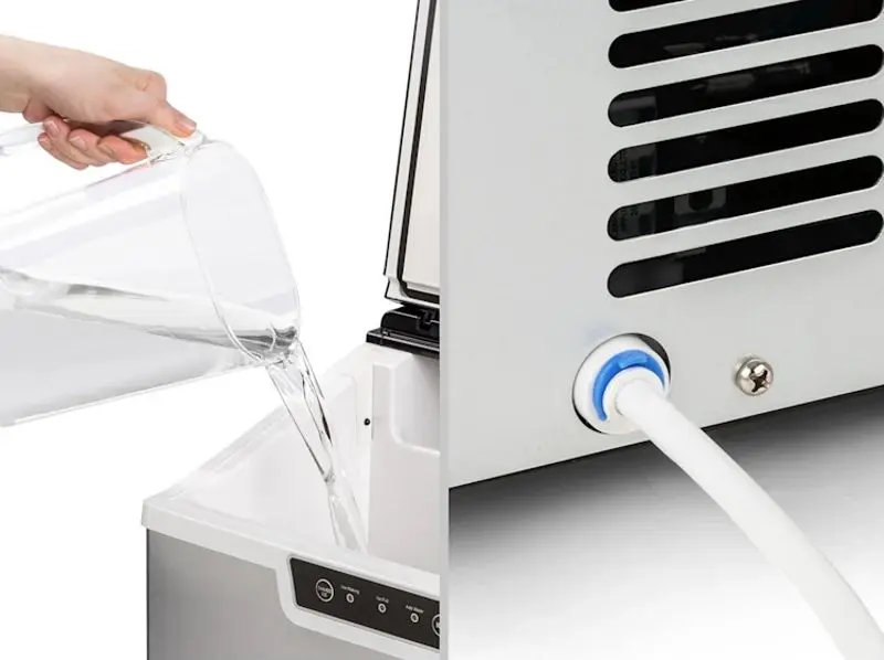 Generator de gheata Klarstein Icefestival Bullet 10035578 (Silver/Black)