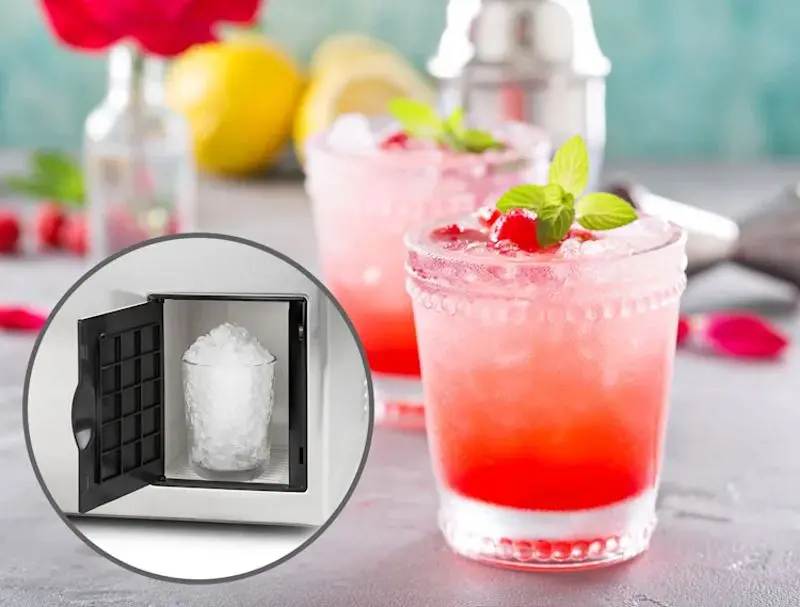 Generator de gheata Klarstein Icefestival Bullet 10035578 (Silver/Black)