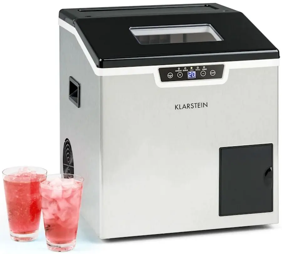 Льдогенератор Klarstein Icefestival Cube 10035579 (Silver/Black)