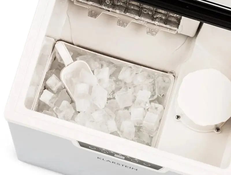 Льдогенератор Klarstein Icefestival Cube 10035579 (Silver/Black)