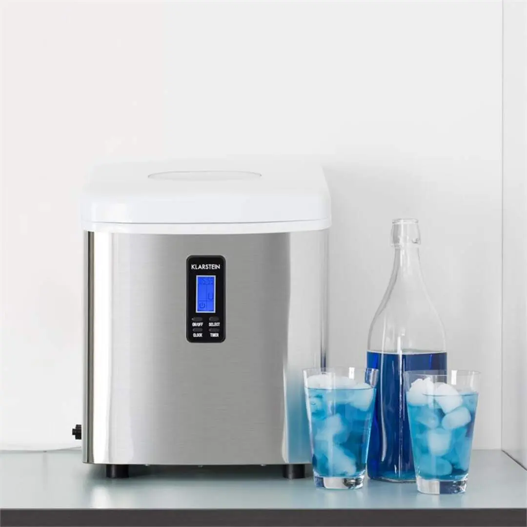 Generator de gheata Klarstein Mr. Silver-Frost 10020110 (White/Silver)