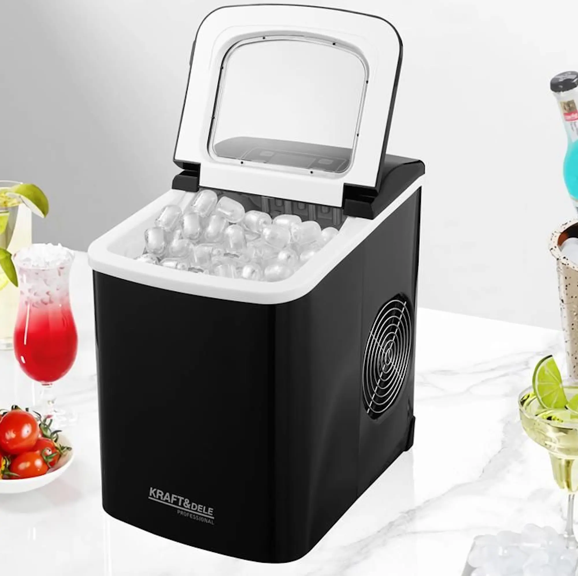 Льдогенератор Kraft&Dele KD4123 (Black)