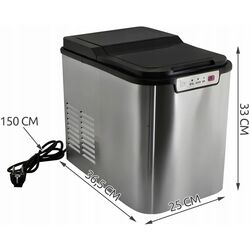 Generator de gheata Malatec 5537 (Silver/Black) Thumb