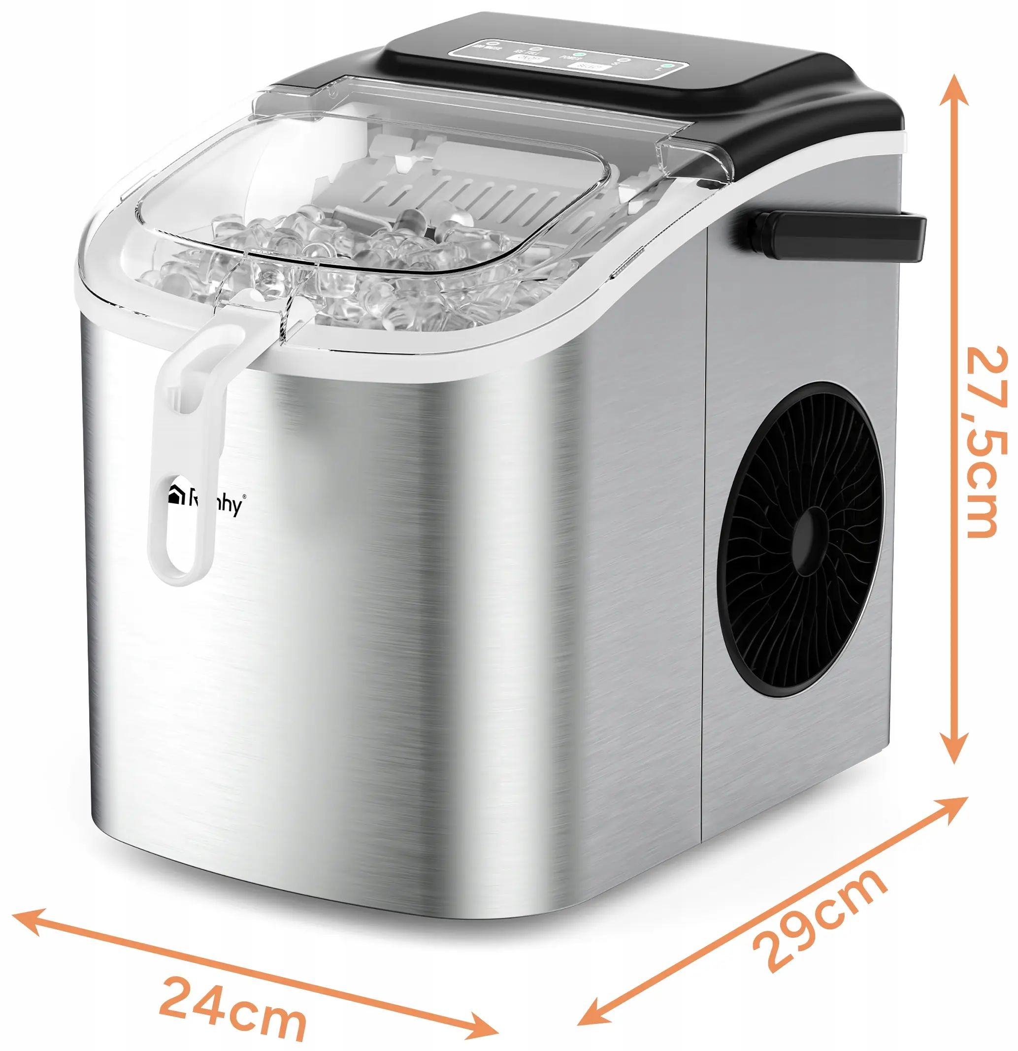 Generator de gheata Ruhhy 27709 (Silver) - 4
