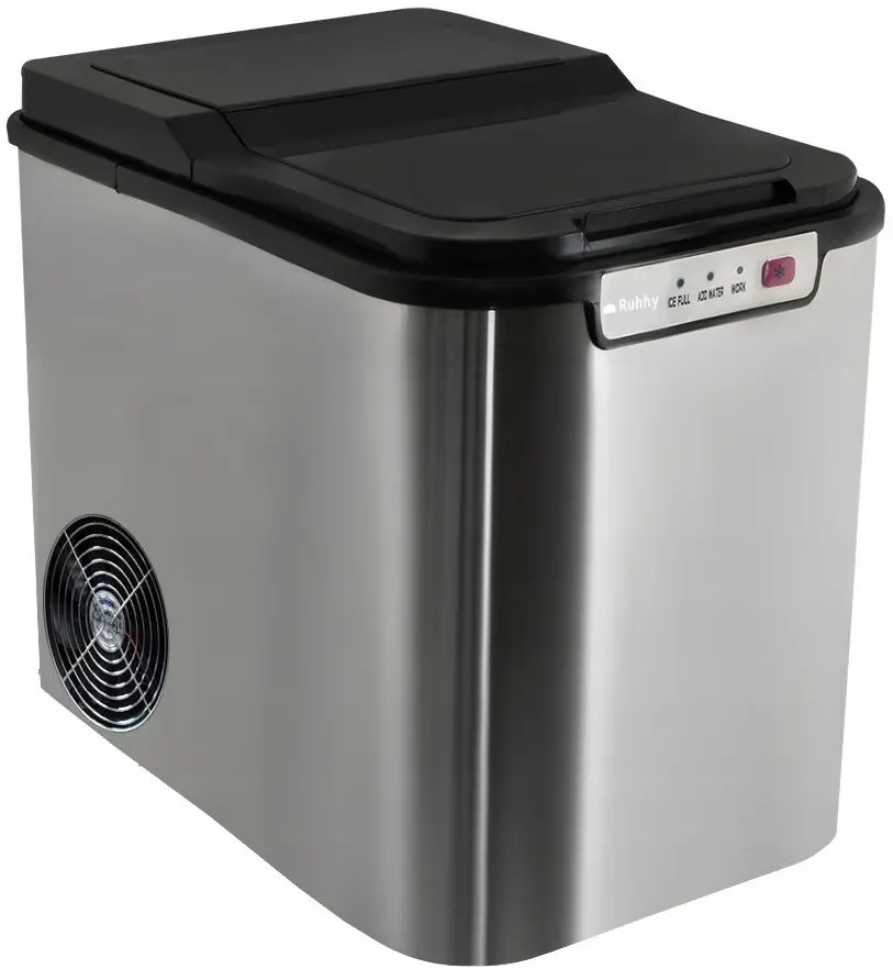 Generator de gheata Ruhhy K5537 (Inox/Black)