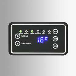 Generator de gheata VidaXL 153682 (Grey) Thumb