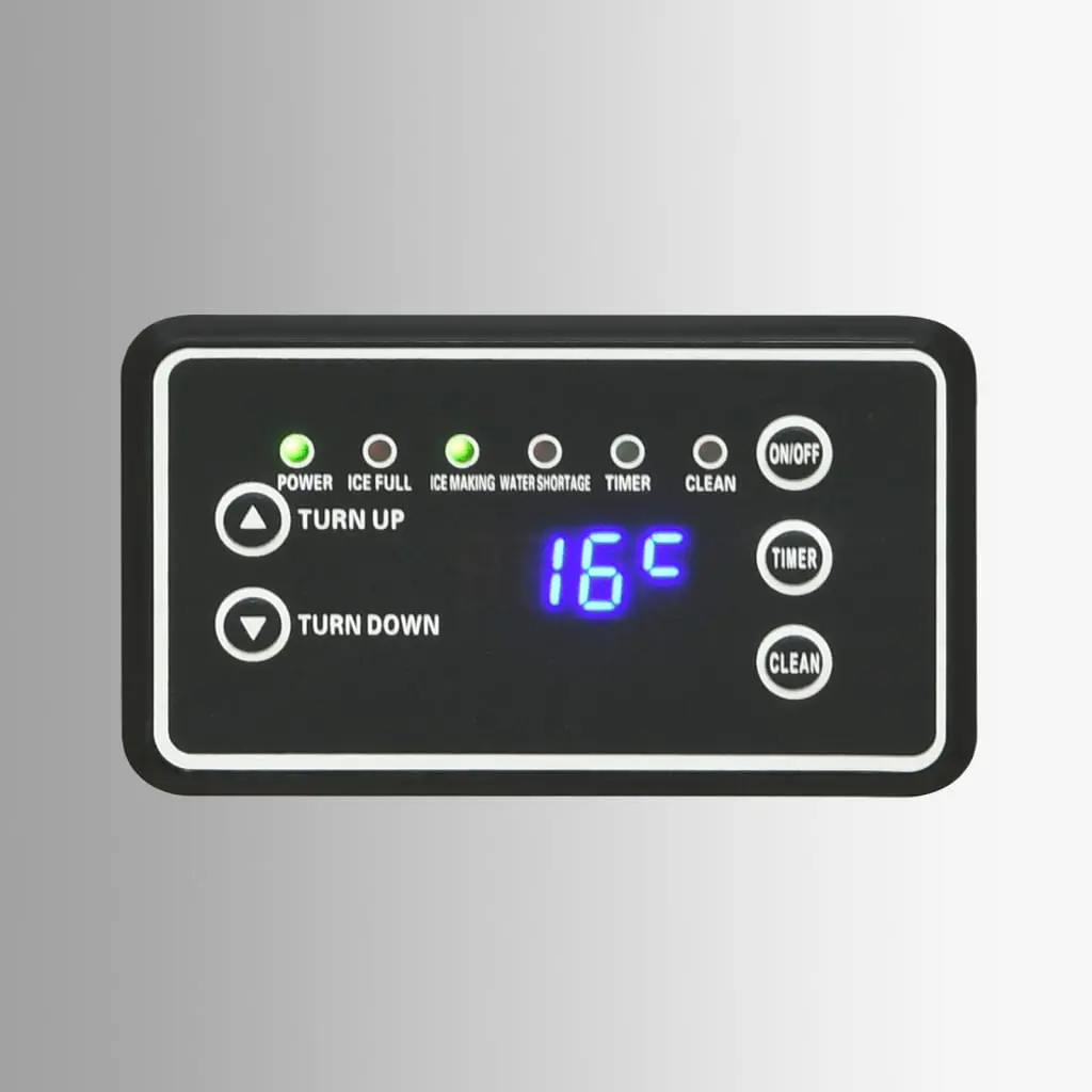 Generator de gheata VidaXL 153682 (Grey)