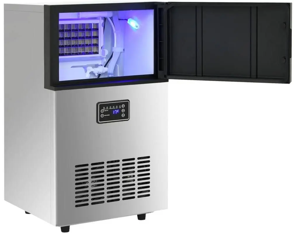 Generator de gheata VidaXL 153682 (Grey)