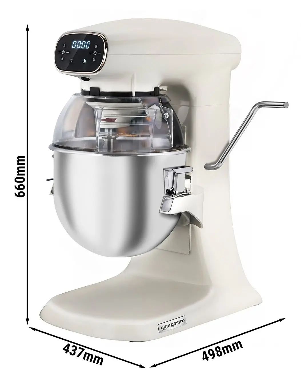 Mixer planetar GGM Gastro PRMF12-H (White) - 12