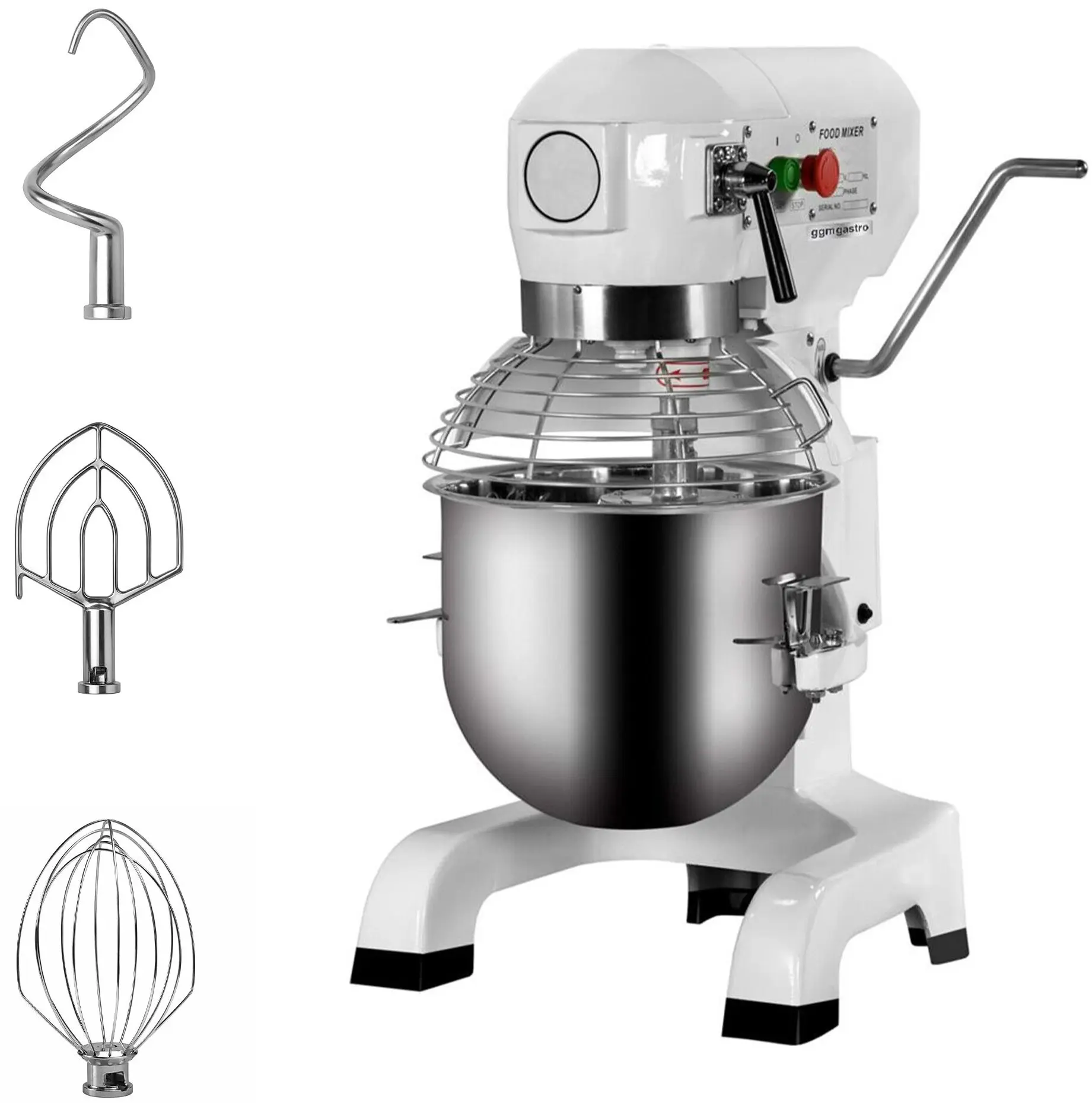Mixer planetar GGM Gastro PRMH20 (White) - 2