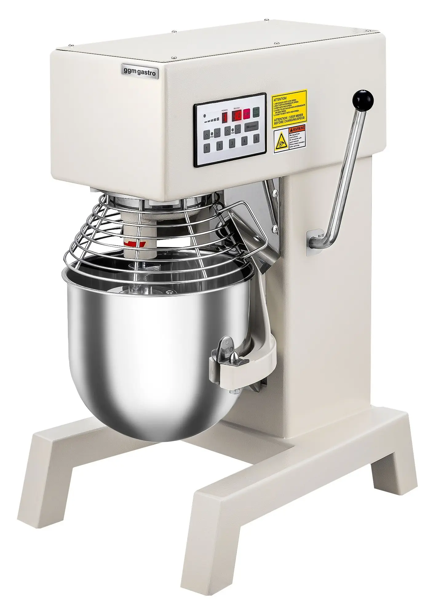 Миксер планетарный GGM Gastro PRMS10 (White) - 2
