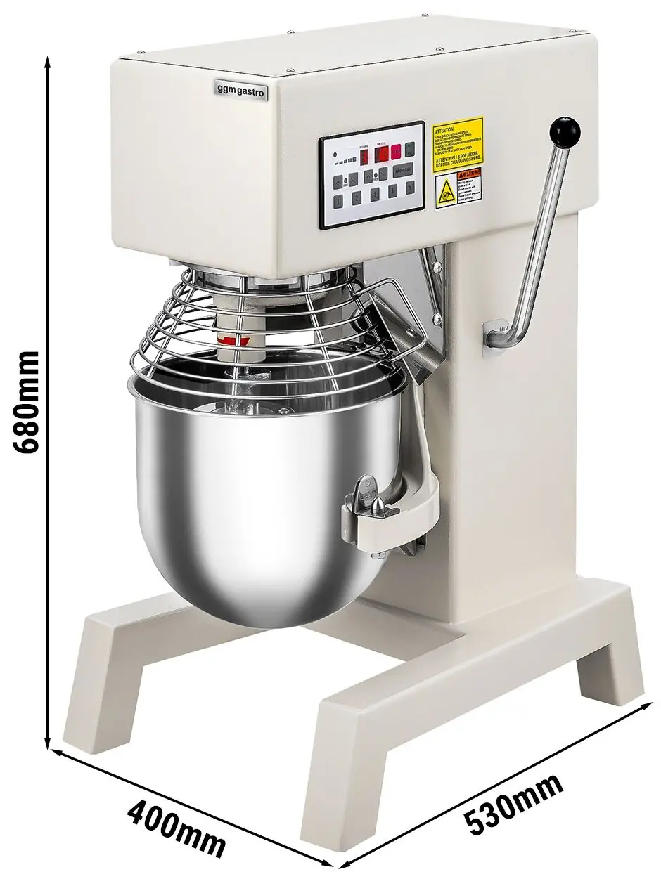 Миксер планетарный GGM Gastro PRMS10 (White) - 8